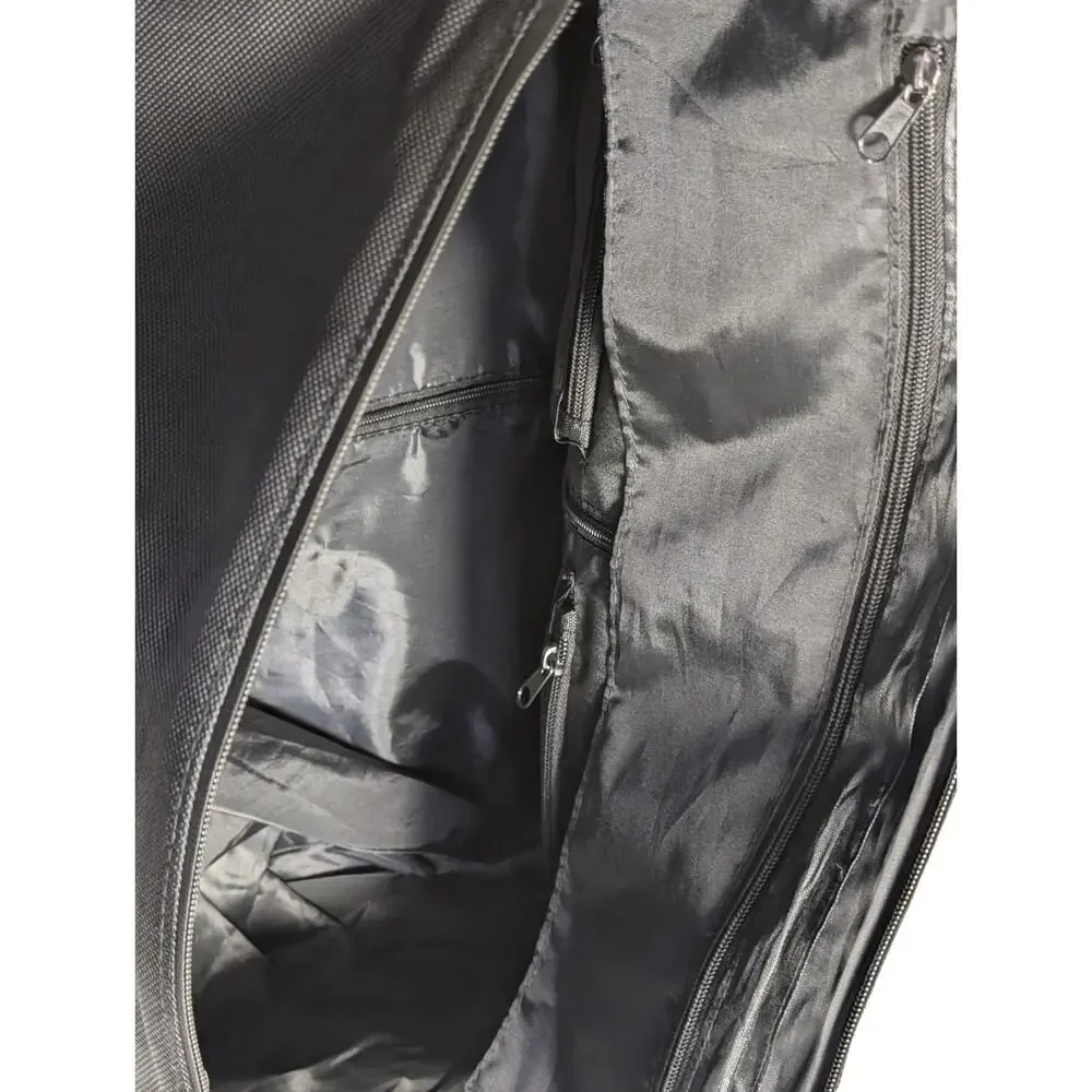 Swiss Design Hanging Garment Bag Convertible Duffel Suit Travel Bag Black 24